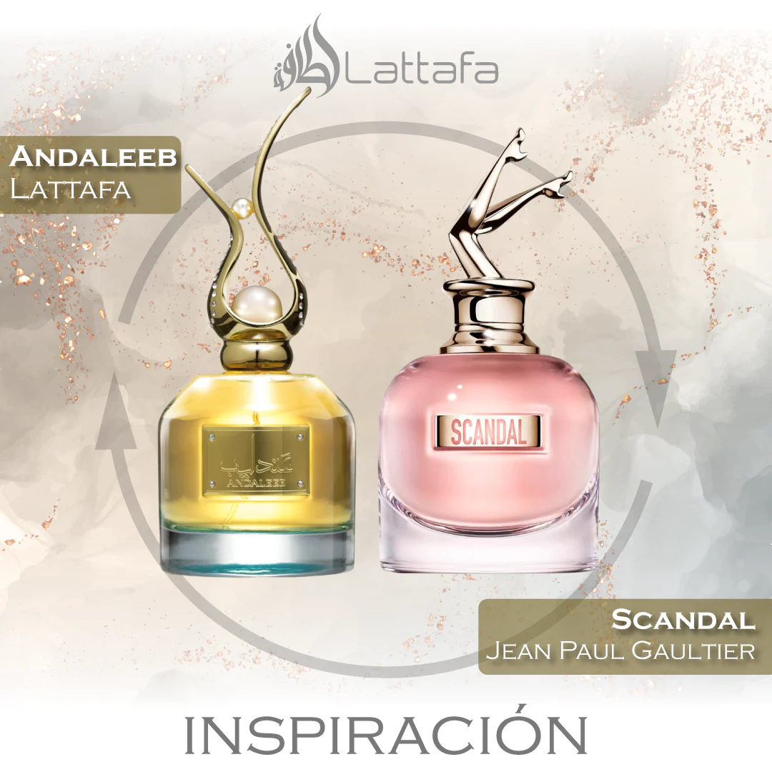 Andaleeb EDP 100 ML Unisex - Lattafa - (Inspirado en Scandal)