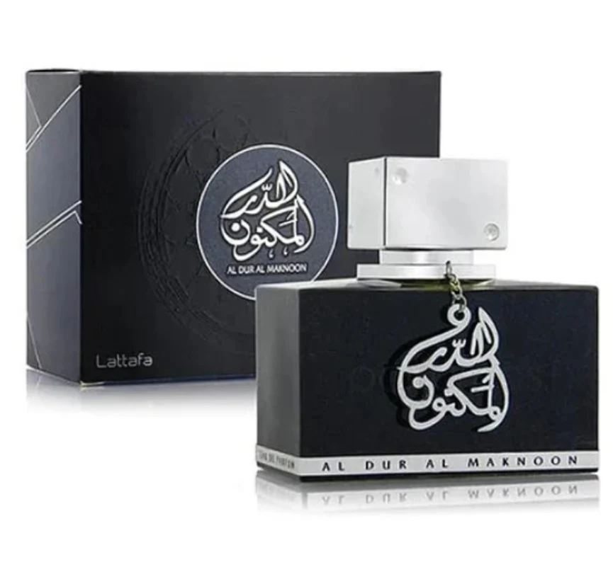 Al Dur Al Maknoon Silver EDP 100 ML Unisex - Lattafa - (Inspirado en Aventus)