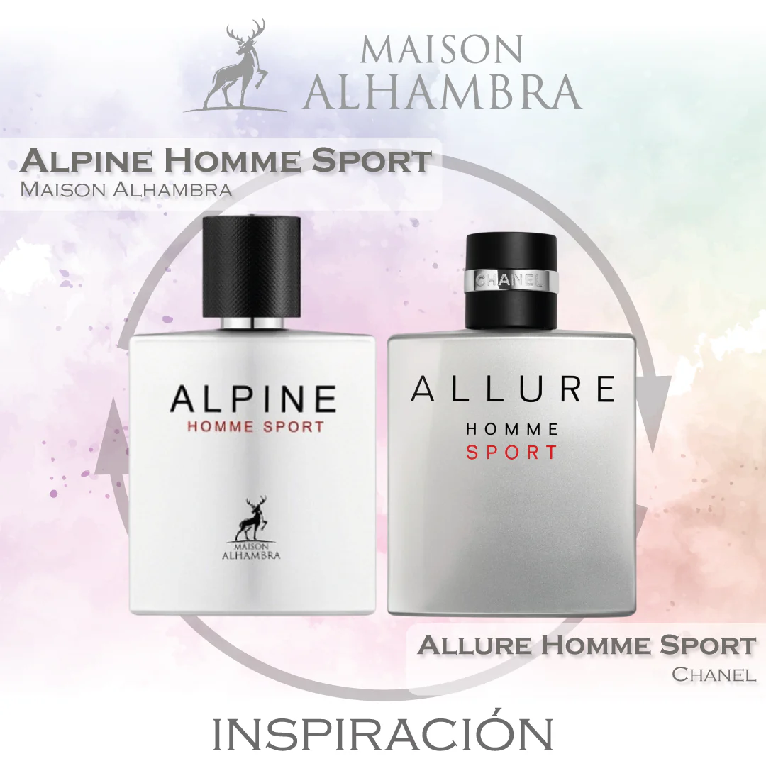 Alpine Homme Sport EDP 100 ML for Men - Maison Alhambra (Inspirado en Allure Homme Sport)