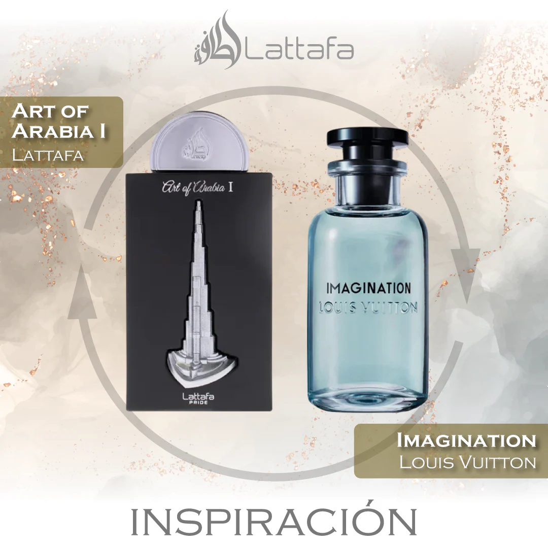 Art of Arabia I EDP 100 ML For Men -  Lattafa Pride - (Inspirado en Imagination)