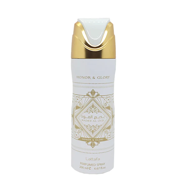 Badee Al Oud Honor & Glory Deo 200 ML - Lattafa - (Inspirado en Oud Royal)