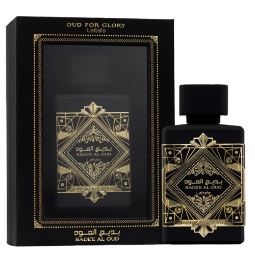 Badee Al Oud Oud For Glory EDP 100 ML Unisex - Lattafa - (Inspirado En Oud For Greatness)