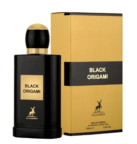 Black Origami EDP 100 ML Unisex - Maison Alhambra (Inspirado en Black Orchid) - Image 2