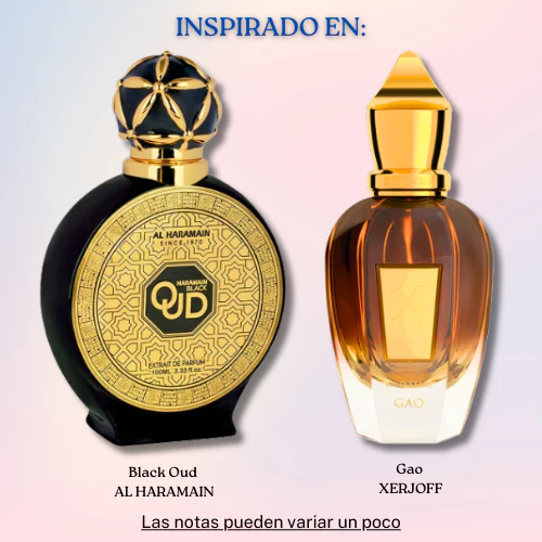 Black Oud Extrait De Parfum 100 ML Unisex (Tester-Probador) - Al Haramain - (Inspirado en Gao).