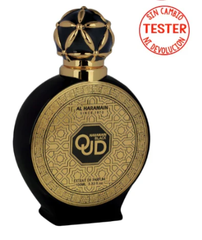 Black Oud Extrait De Parfum 100 ML Unisex (Tester-Probador) - Al Haramain - (Inspirado en Gao). - Image 2