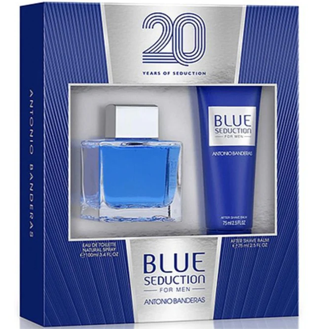 Blue Seduction Men EDT 100 ml + After Shave 75 ml - Antonio Banderas