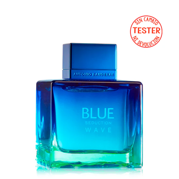 Blue Seduction Wave Men EDT 100 ML(Tester-Probador)  - Antonio Banderas
