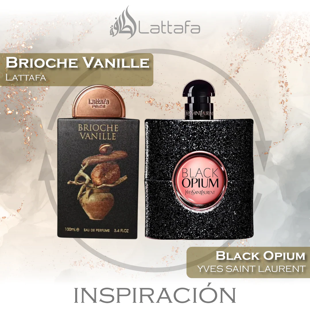 Brioche Vanille EDP 100 ML Unisex -  Lattafa Pride (Inspirado en Black Opium)