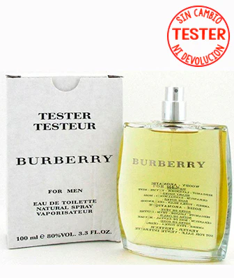 Burberry For Men EDT 100 ML  (Tester - Sin Tapa)  - Burberry