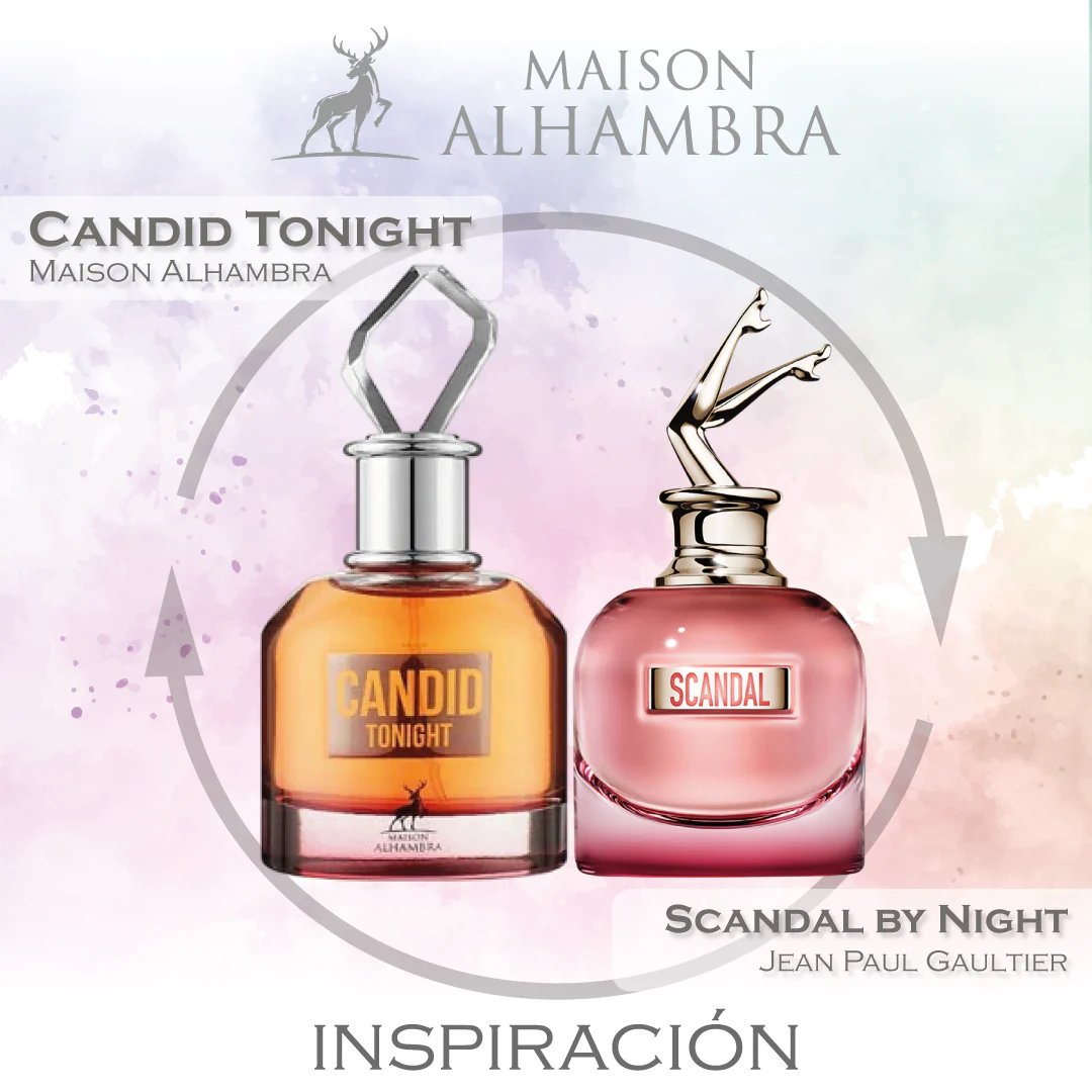 Candid Tonight EDP 100 ML for Women - Maison Alhambra (Inspirado en Scandal by Night)