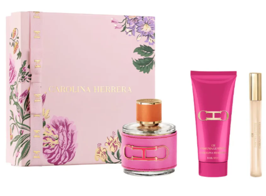 Ch Pasion Women EDP 100 ML + Body Lotion 100 ML + Travel 10 ML Estuche - Carolina Herrera