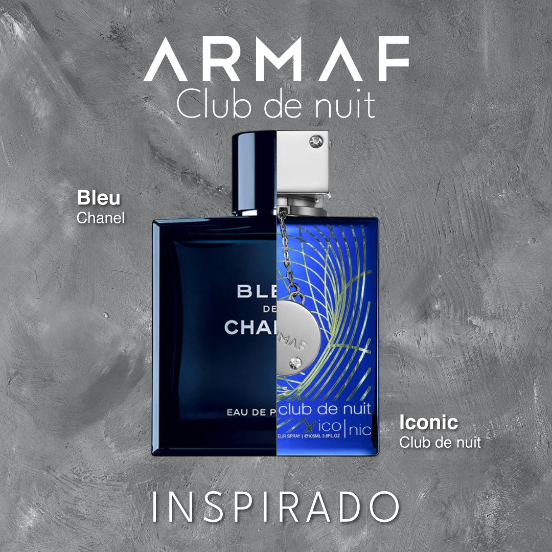 Club de Nuit Iconic EDP 200 ML for Men - Armaf - (Inspirado en Bleu)