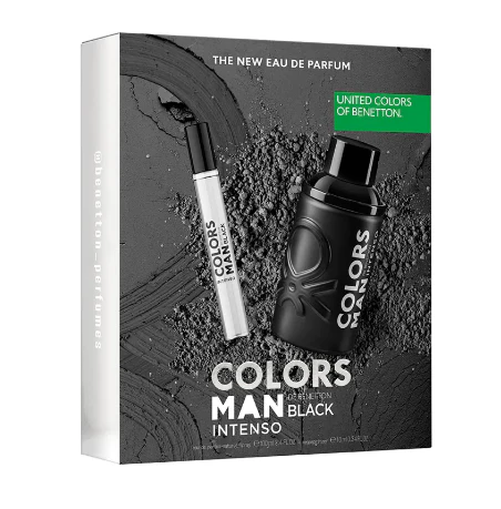 Color Man Black Intenso EDP 100 ML + 10 ML Estuche - Benetton