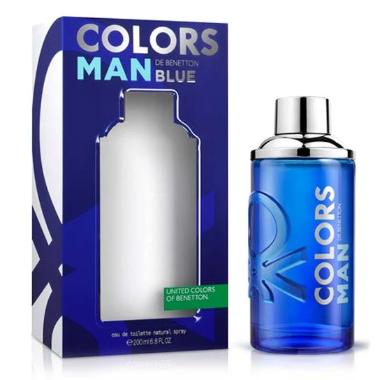 Colors Blue Man EDT 200 ML - Benetton