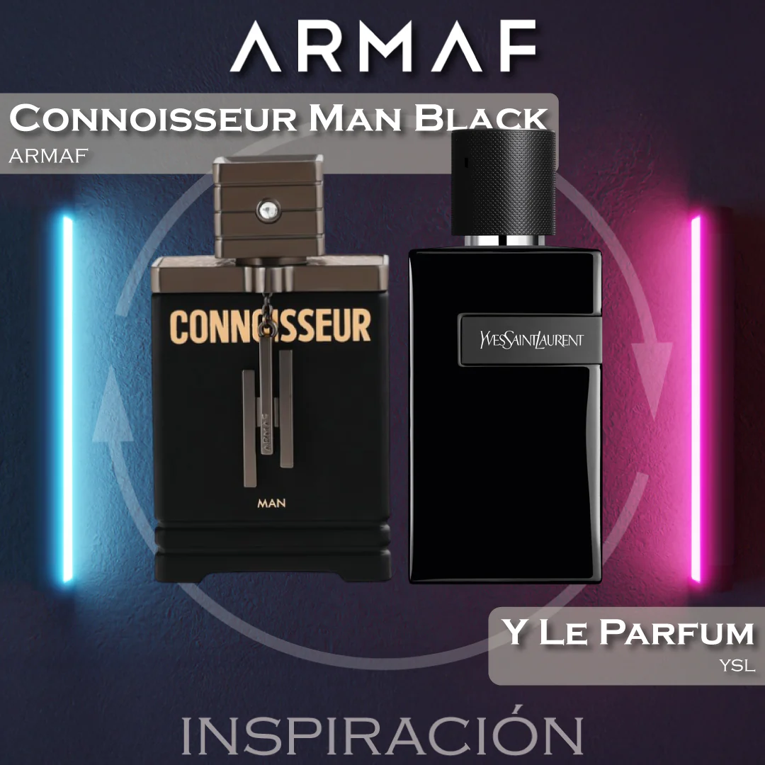 Connoisseur Man Black EDP 100 ML - Armaf (Inspirado en Y Le Parfum)