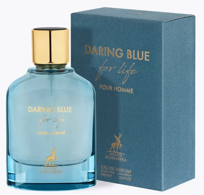 Daring Blue For Life pour Homme EDP 100 ML - Maison Alhambra (Inspirado en Light Blue Forever pour Homme) - Image 2