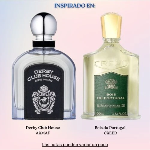 Derby Club House Men EDT 100 ML - Armaf (Inspirado en Bois du Portugal)