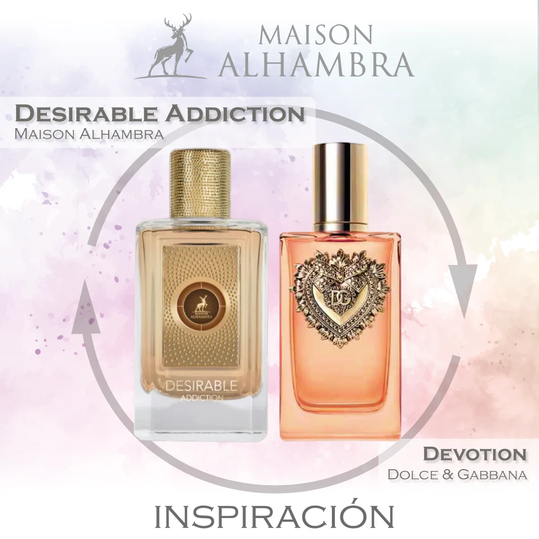 Desirable Addiction EDP 100 ML For Women - Maison Alhambra - (Inspirado en Devotion)
