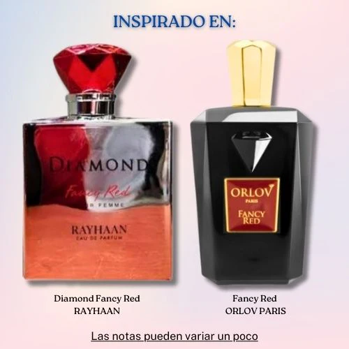 Diamond Fancy Red EDP for Woman 100ML - Rayhaan (Inspirado en Fancy Red)