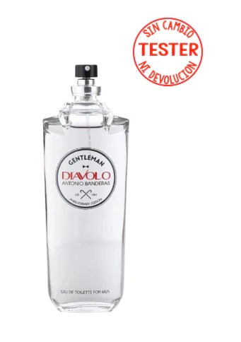Diavolo Gentleman EDT 100 ML for Men  (Tester - Sin Tapa) - Antonio Banderas