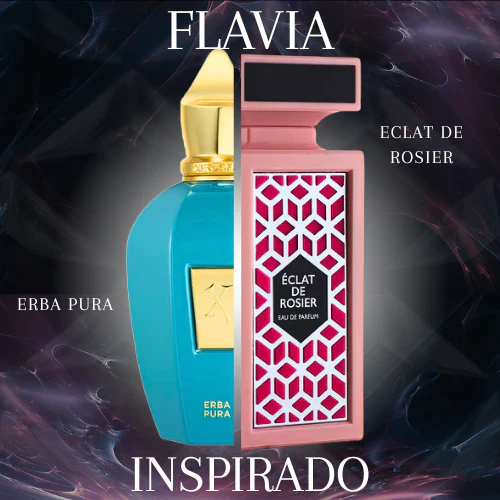 Eclat de Rosier EDP 90 ML Unisex - Flavia - (Inspirado en Erba Pura)