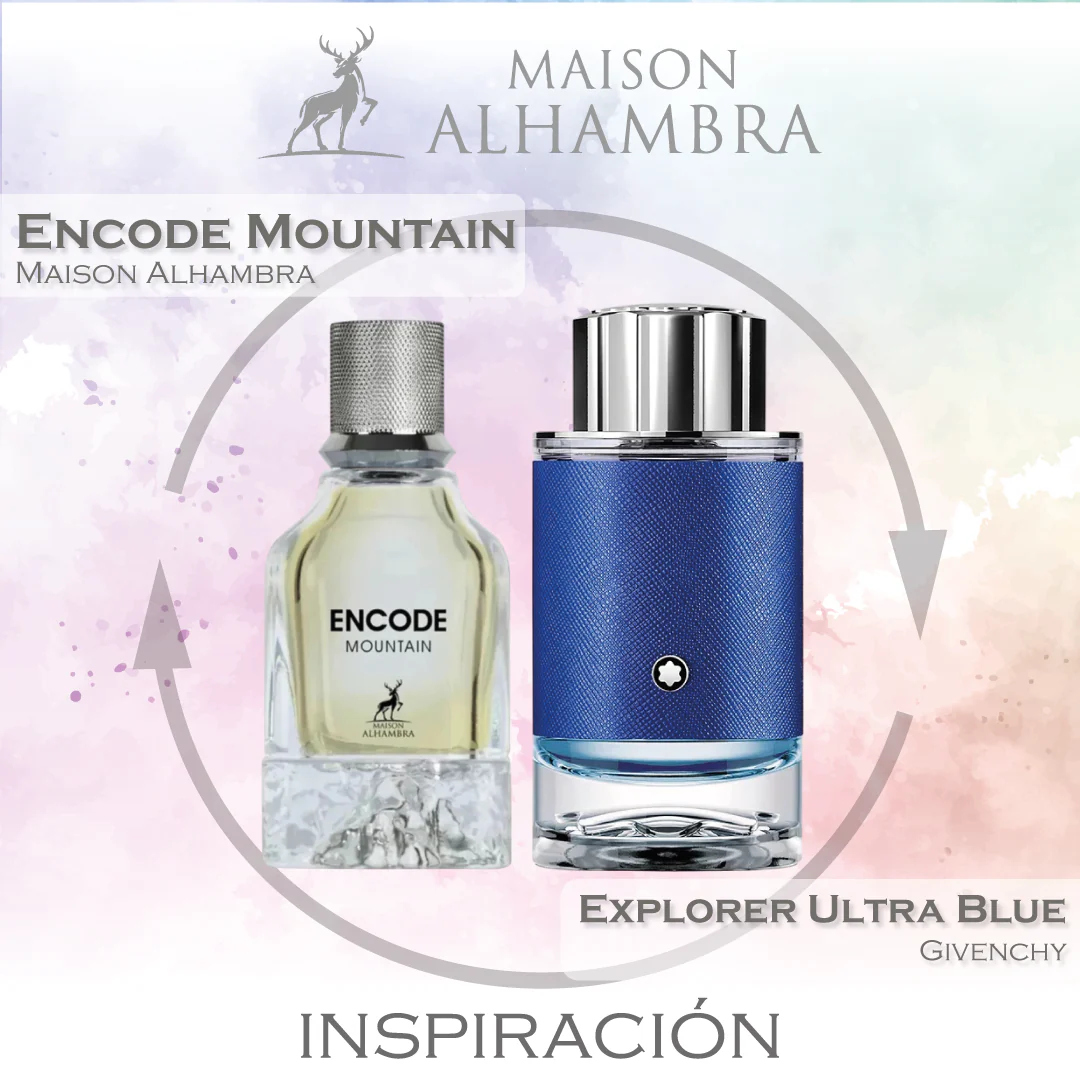 Encode Mountain EDP 100 ML For Men - Maison Alhambra (Inspirado en Explorer Ultra Blue)