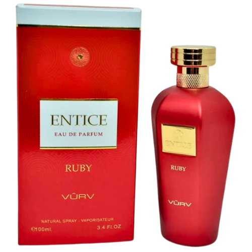 Entice Ruby EDP 100 ML For Women - Vurv (Inspirado en L'Interdit Eau de Parfum Rouge)
