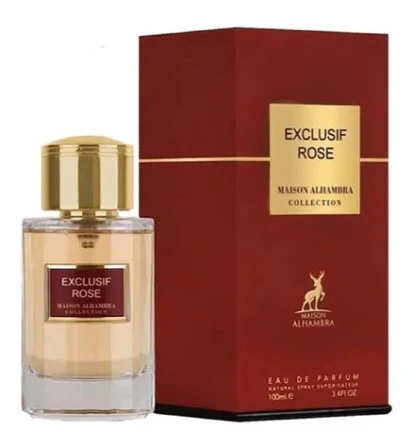 Exclusif Rose EDP 100 ML - Maison Alhambra (Inspirado en Burning Rose) - Image 2