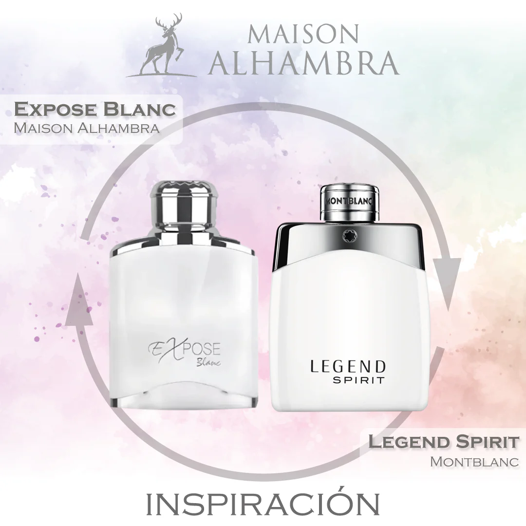 Expose Blanc EDP 100 ML For Men - Maison Alhambra (Inspirado en Legend Spirit)