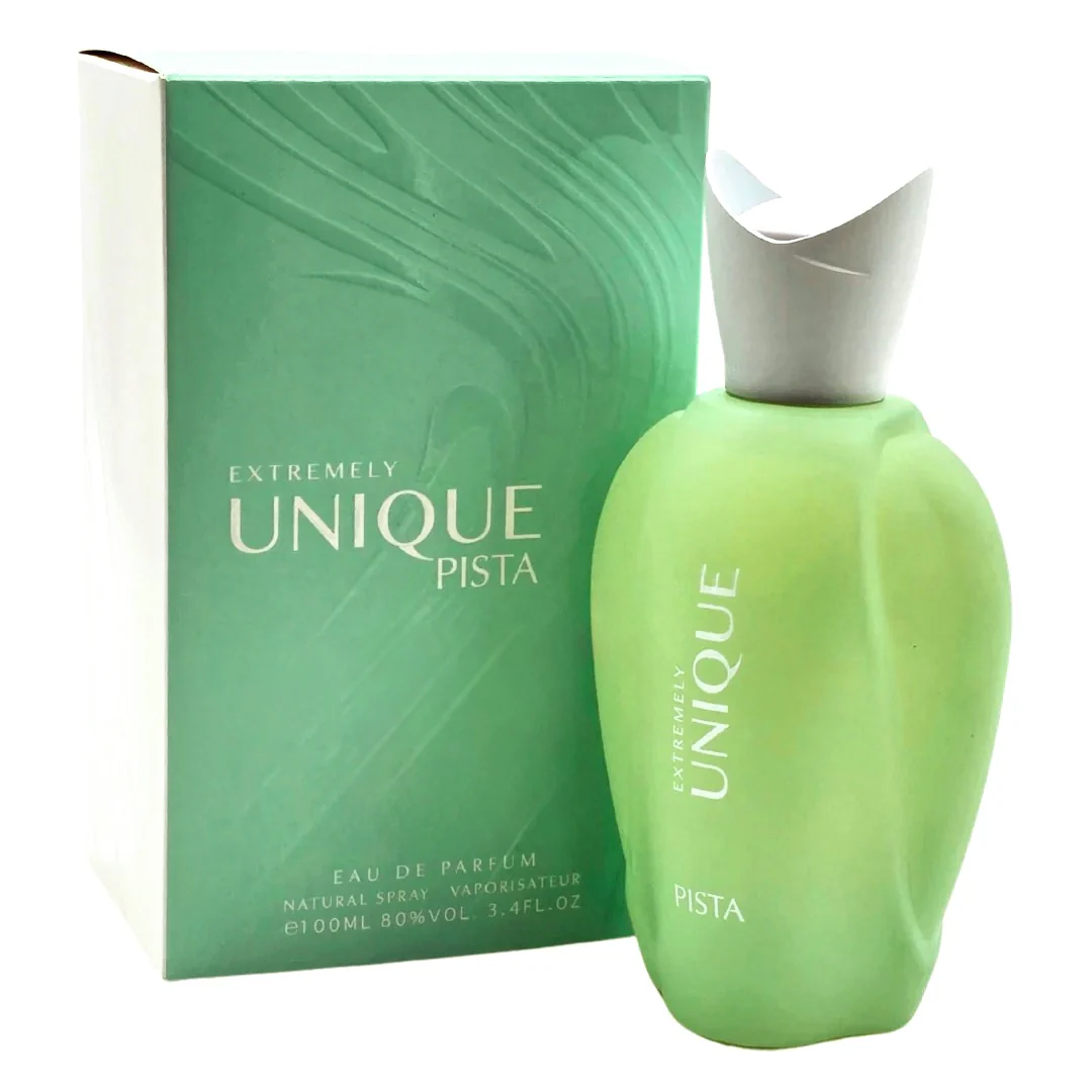 Extremely Unique Pista EDP 100 ML Unisex - Fragrance World - (Inspirado en Yum Pistachio Gelato) - Image 2