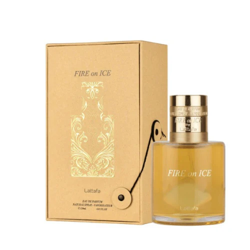 Fire on Ice EDP 110 ML Unisex - Lattafa - (Inspirado en Angels' Share Paradis) - Image 2