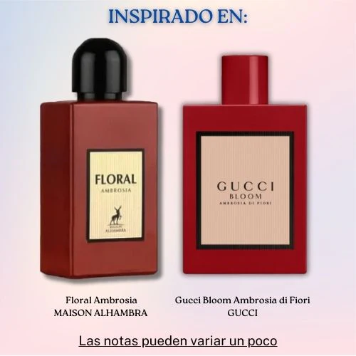 Floral Ambrosia EDP 100 ML for Women - Maison Alhambra (Inspirado en Bloom Ambrosia di Fiori)
