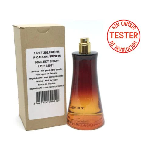 Fusion EDT 90 ML For Men (Tester- Sin Tapa) - Pierre Cardin