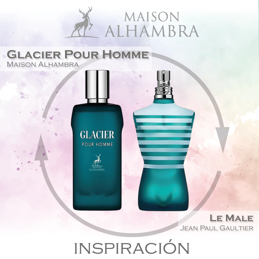Glacier Pour Homme EDP 100 ML - Maison Alhambra - (Inspirado en Le Male)