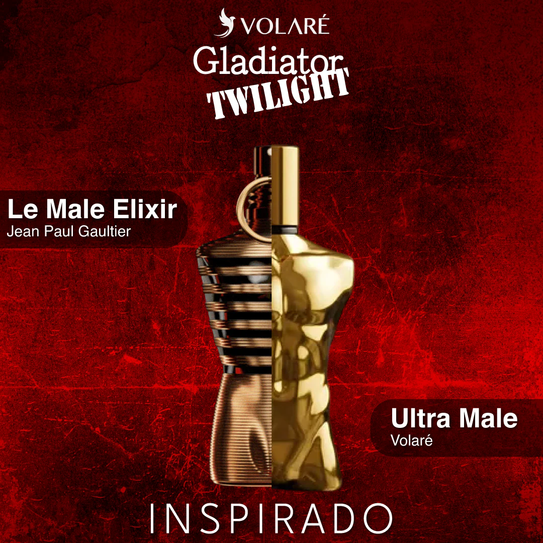 Gladiator Twilight Ultra Male EDP 100 ML - Volaré (Inspirado en Le Male Elixir)