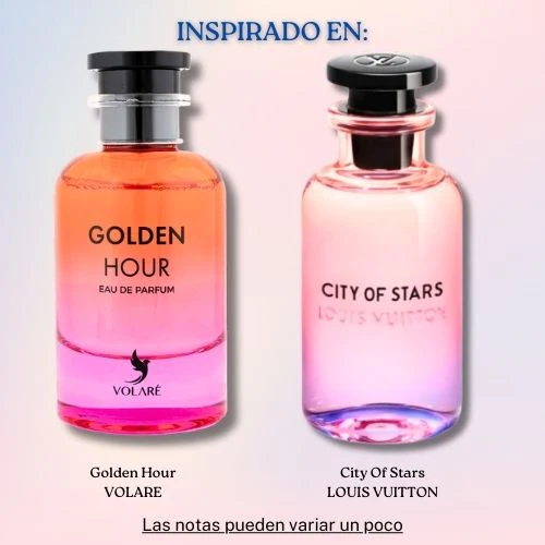Golden Hour EDP 100 ML  Unisex - Volare (Inspirado en City of Stars)