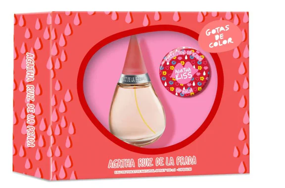 Gotas de Color EDT 50 ML + Bálsamo Labial 15g Estuche - Agatha Ruiz de la Prada
