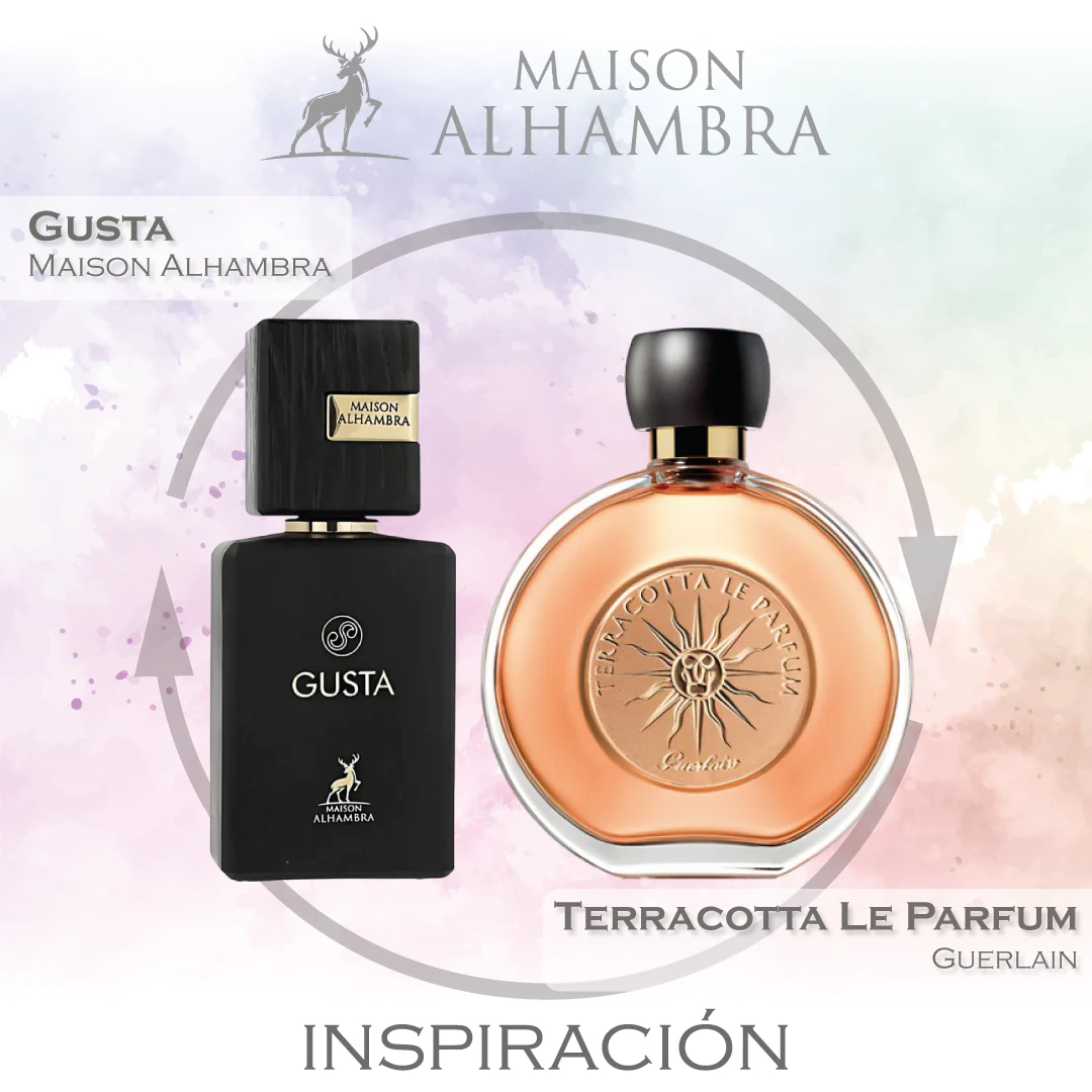 Gusta EDP 100 ML - Maison Alhambra (Inspirado en Terracotta Le Parfum)