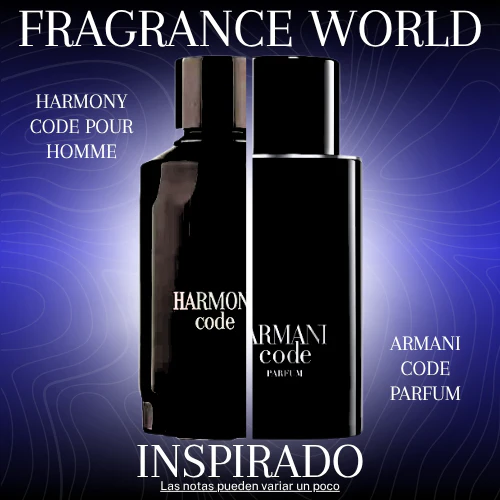 Harmony Code Pour Homme EDP 100 ML - Fragrance World - (Armani Code Parfum)