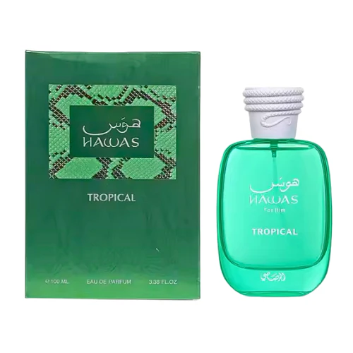 Hawas Tropical EDP 100 ML For Him  -  Rasasi - (Inspirado en Le Beau Paradise Garden) - Image 2