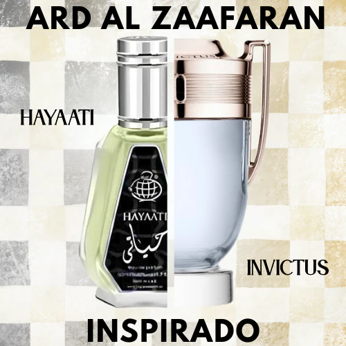 Hayaati EDP 50 ML Unisex  (Sin Celofán) - By Ard Al Zaafaran - (Inspirado en Invictus)