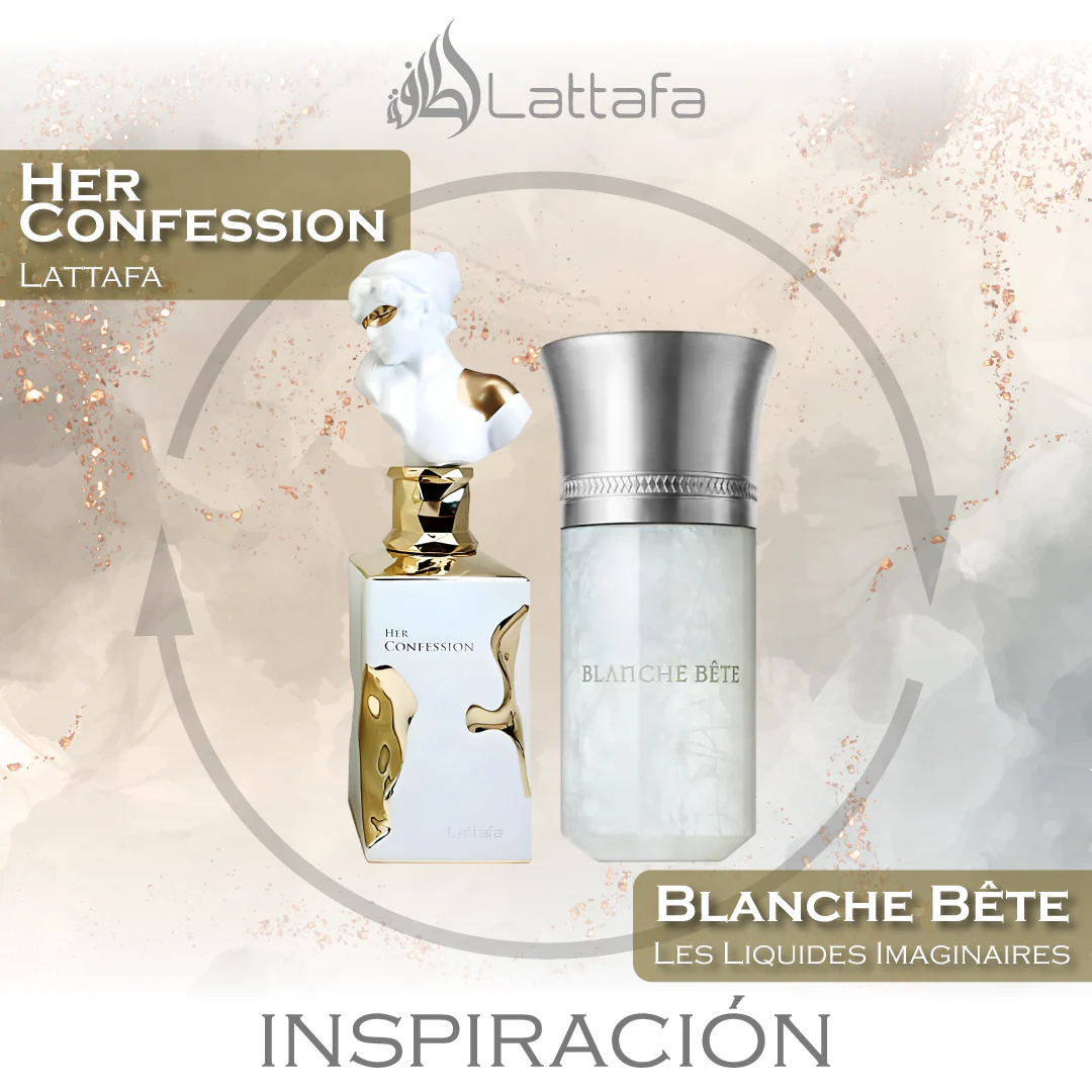 Her Confession EDP 100 ML for Women - Lattafa - (Inspirado en Blanche Bête)