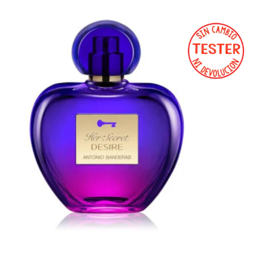 Her Secret Desire EDT 80 ML ( TryMe -Tester - Sin Tapa) - Antonio Banderas