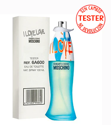 I Love Love EDT 100 ML (Tester - Sin Tapa) - Moschino