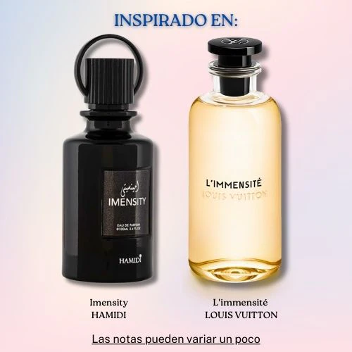 Imensity EDP 100 ML for Men - Hamidi (Inspirado en L'immensité)