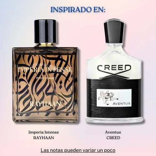 Imperia Intense EDP 100 ML for Men- Rayhaan (Inspirado en el Aventus)