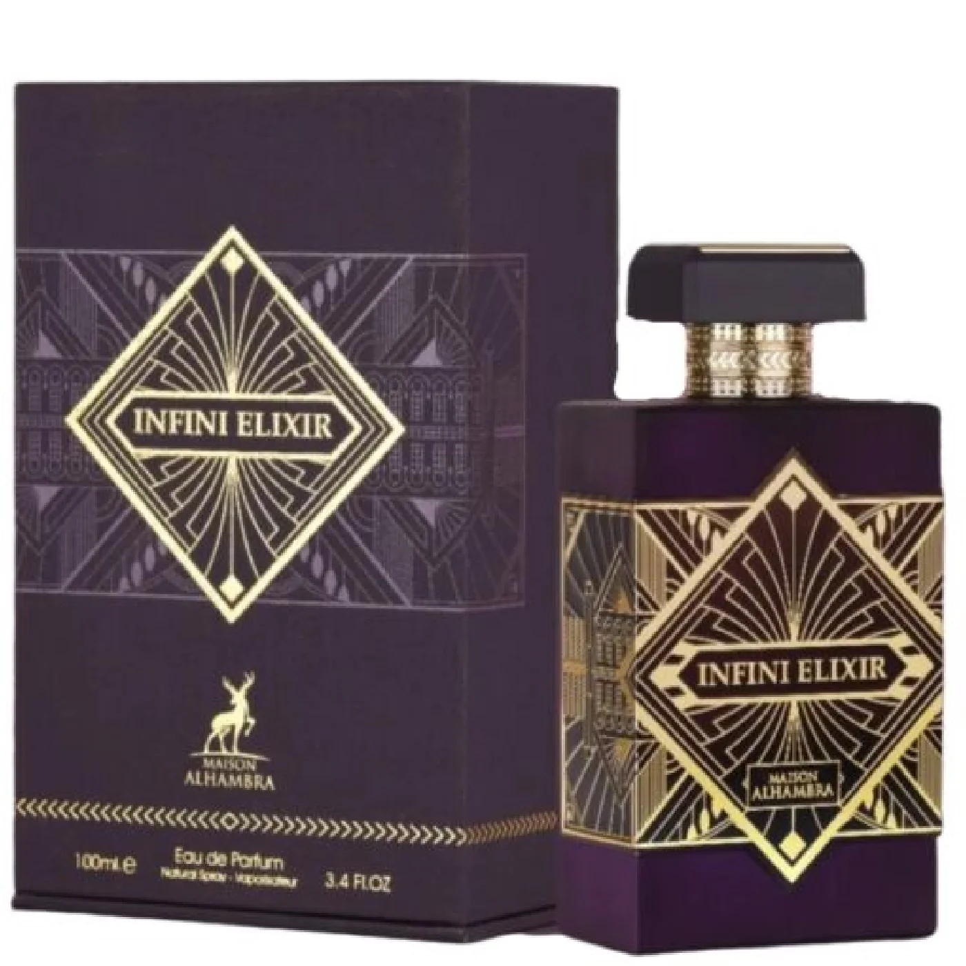 Infini Elixir EDP For Unisex 100ML - Maison Alhambra - Image 2