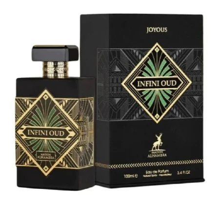 Infini Oud Joyous EDP 100 ML Unisex - Maison Alhambra (Inspirado en Oud For Happiness) - Image 2
