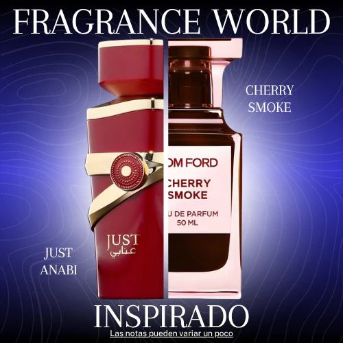 Just Anabi EDP 100 ML Unisex - Fragrance World - (Inspirado en Cherry Smoke)