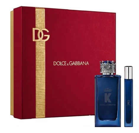 K by Dolce & Gabbana EDP Intense 100 ML + Travel 10 ML Estuche for Men - Dolce & Gabbana